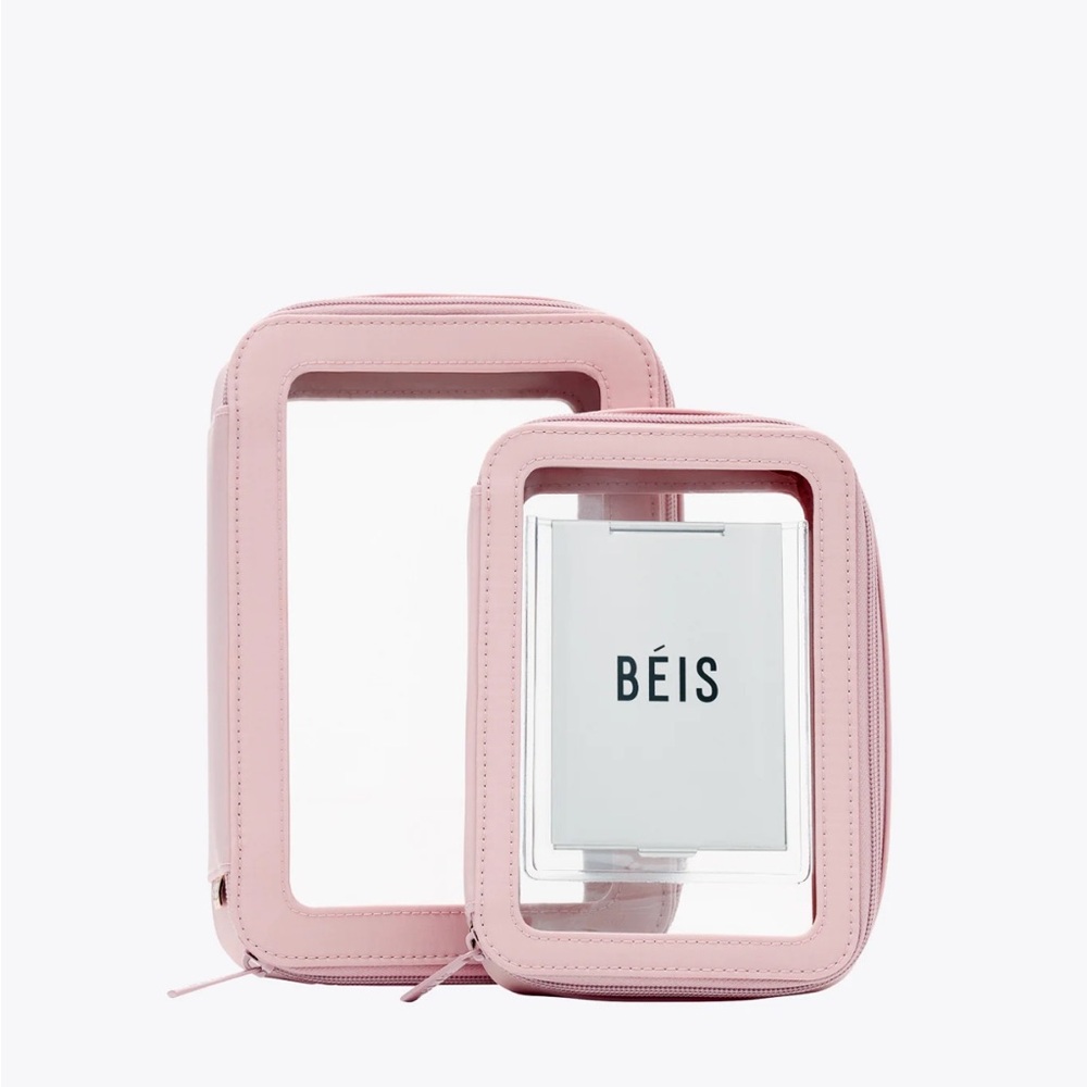 BÉIS Pink Travel Organizer Set